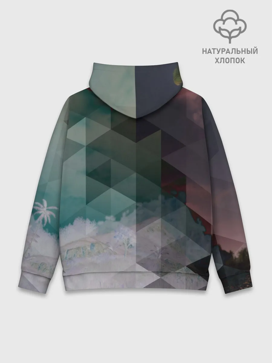 Худи мужской база хлопок / FarCry polygon