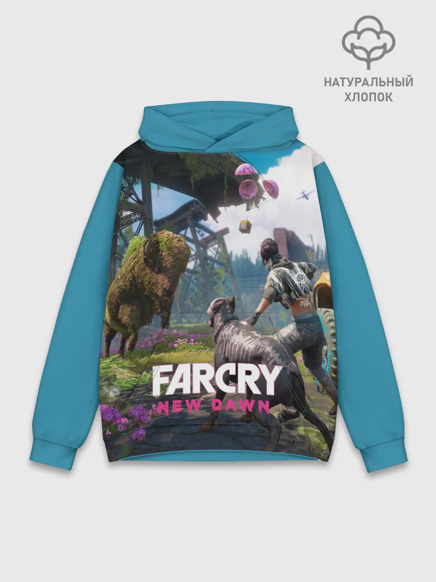 Худи мужской база хлопок / FARCRY:NEW DAWN