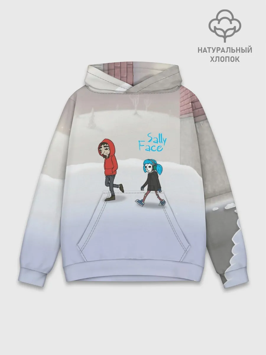 Худи мужской база хлопок / Sally Face