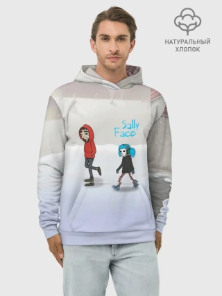 Худи мужской база хлопок / Sally Face
