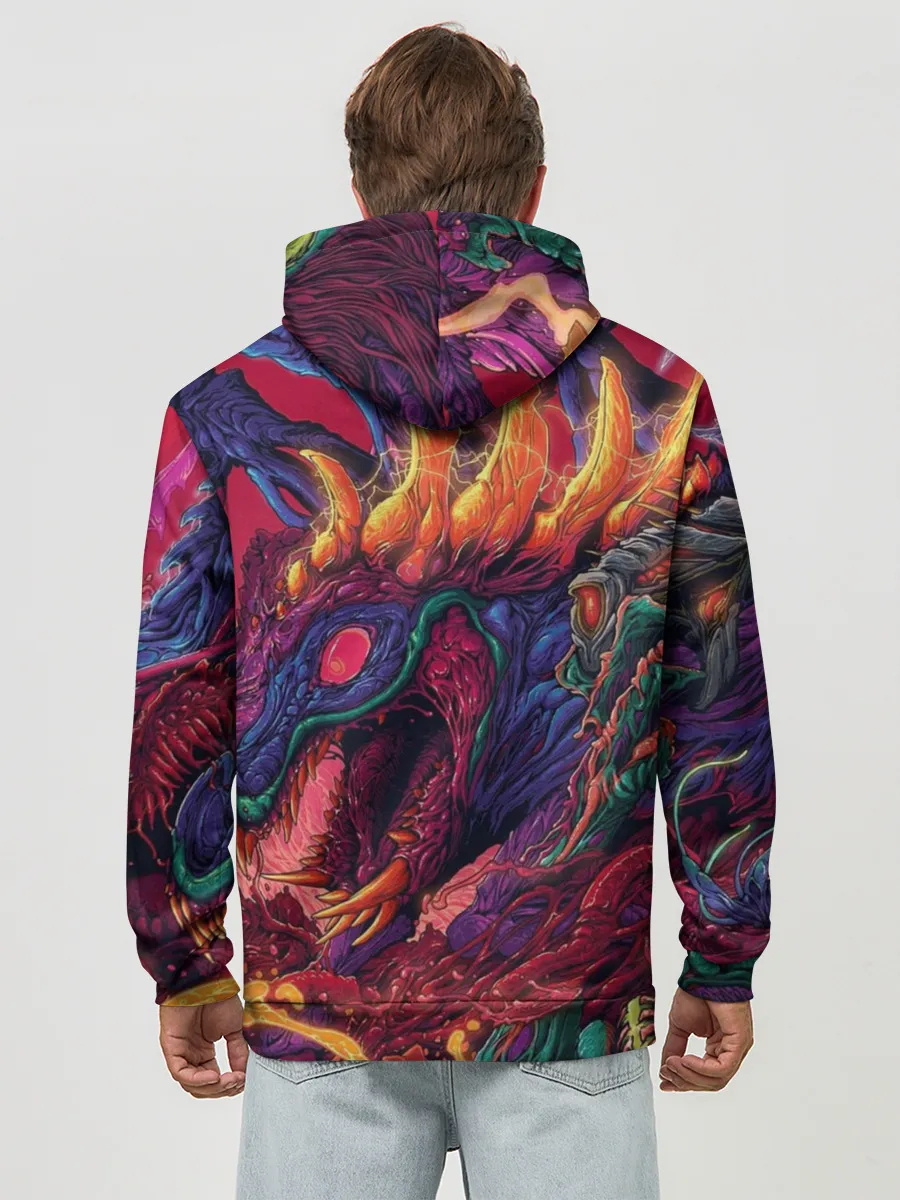 Худи мужской база хлопок / HyperBEAST