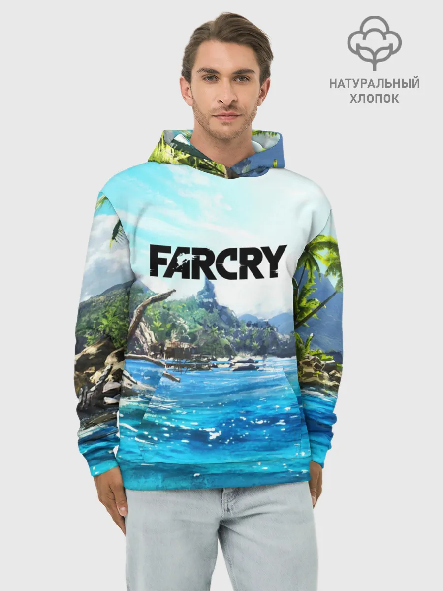 Худи мужской база хлопок / FARCRY