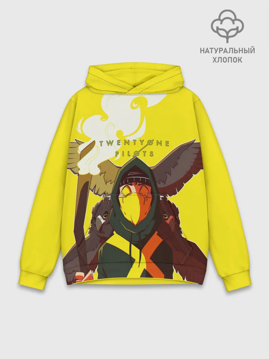Худи мужской база хлопок / Twenty one pilots