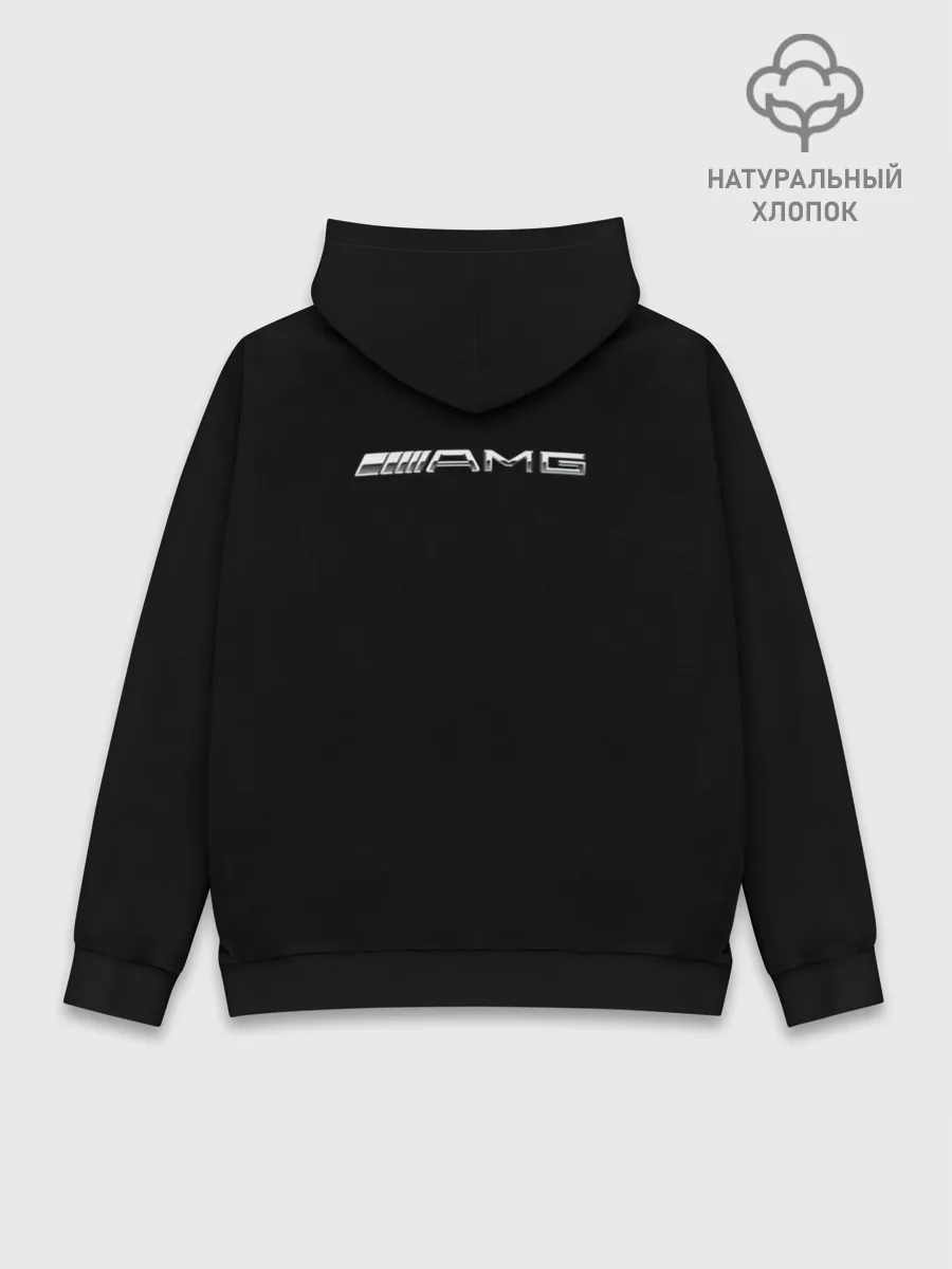 Худи мужской база хлопок / Mercedes AMG