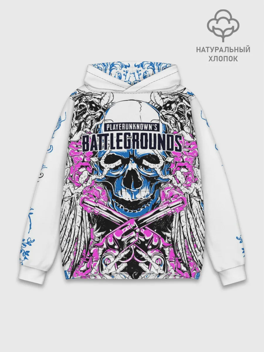 Худи мужской база хлопок / PUBG