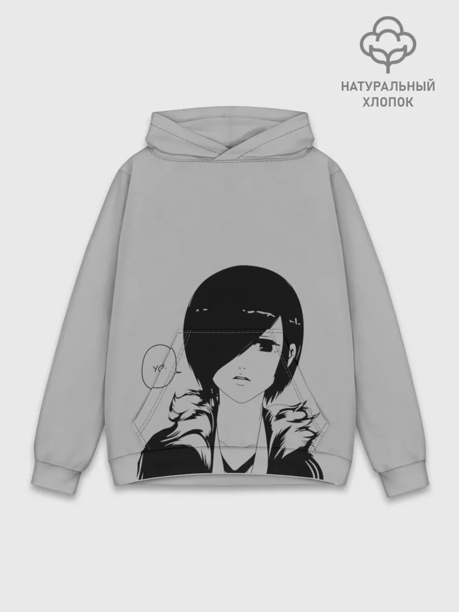 Худи мужской база хлопок / Тоука