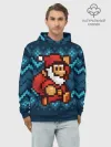 Худи мужской база хлопок / Марио Санта Клаус