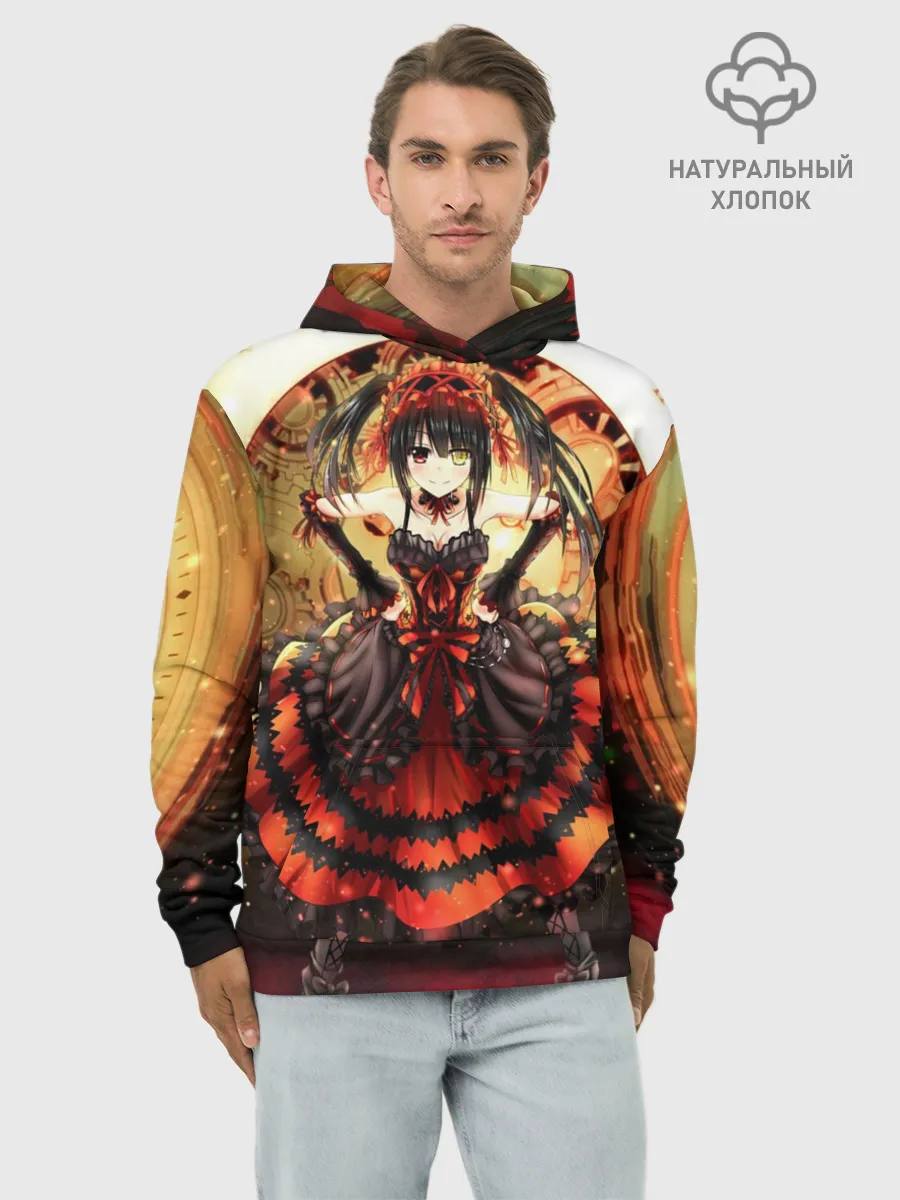 Худи мужской база хлопок / Date A Live - Kurumi Tokisaki