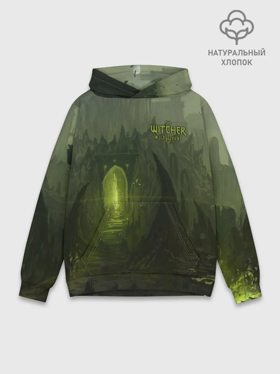 Худи мужской база хлопок / Ведьмак 3: Дикая Охота