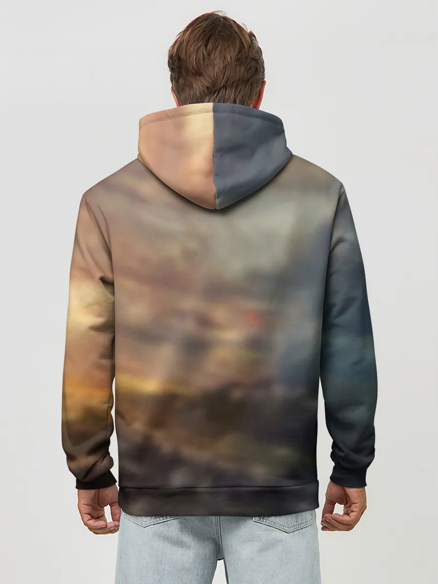 Худи мужской база хлопок / Танки