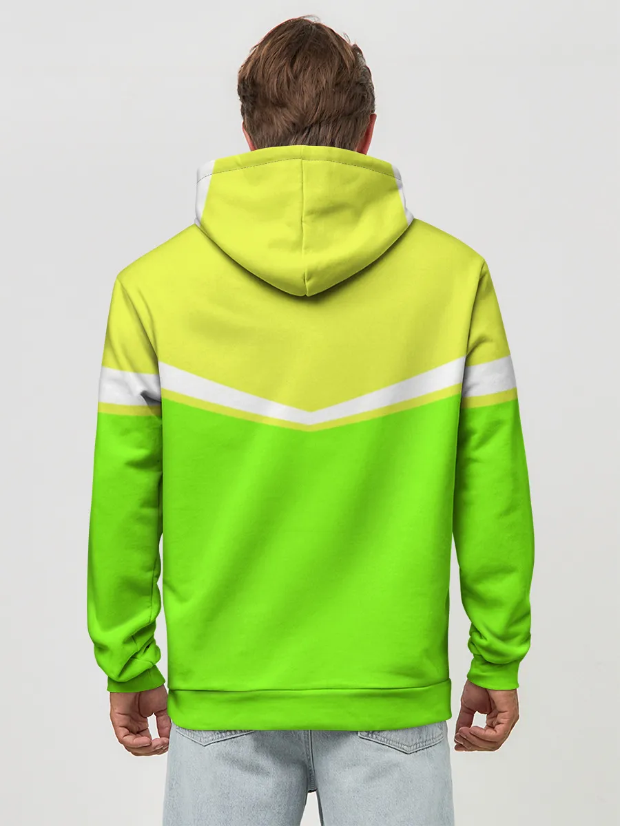 Худи мужской база хлопок / Угол зеленый