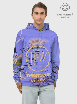 Худи мужской база хлопок / TWENTY ONE PILOTS
