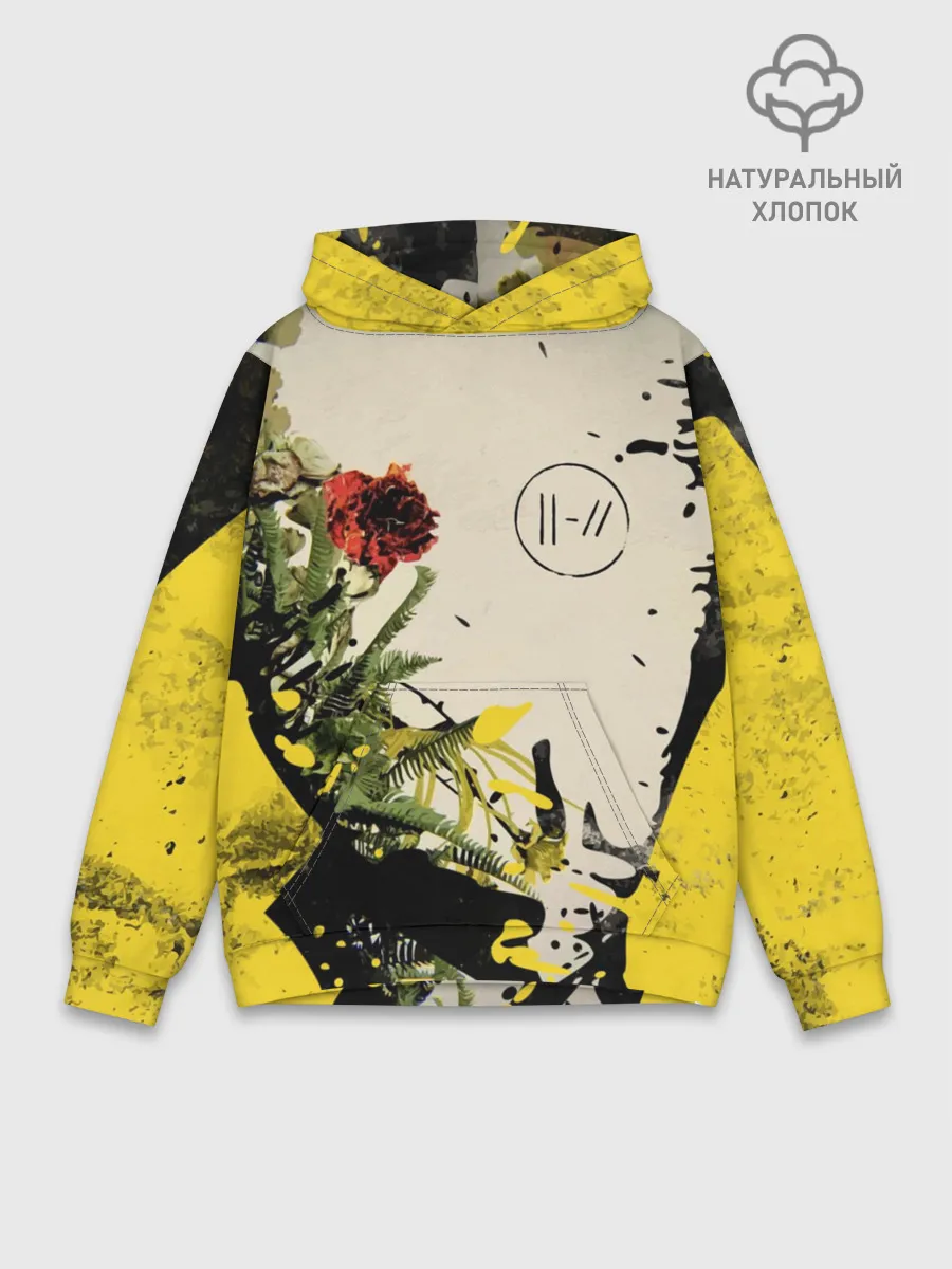 Худи мужской база хлопок / Twenty One Pilots - Trench