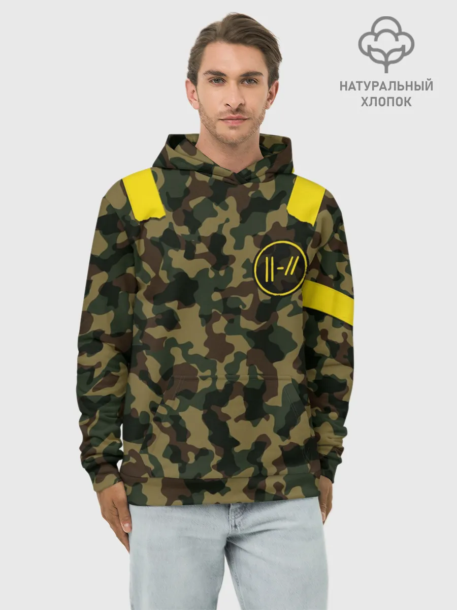 Худи мужской база хлопок / Twenty One Pilots - Jumpsuit