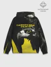 Худи мужской база хлопок / Twenty One Pilots - Trench