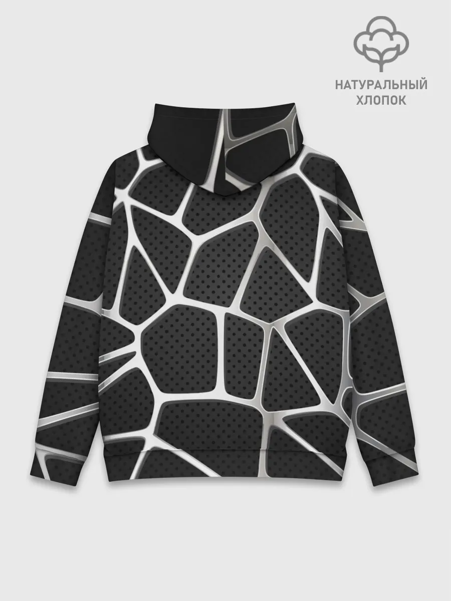 Худи мужской база хлопок / Серебряная паутина