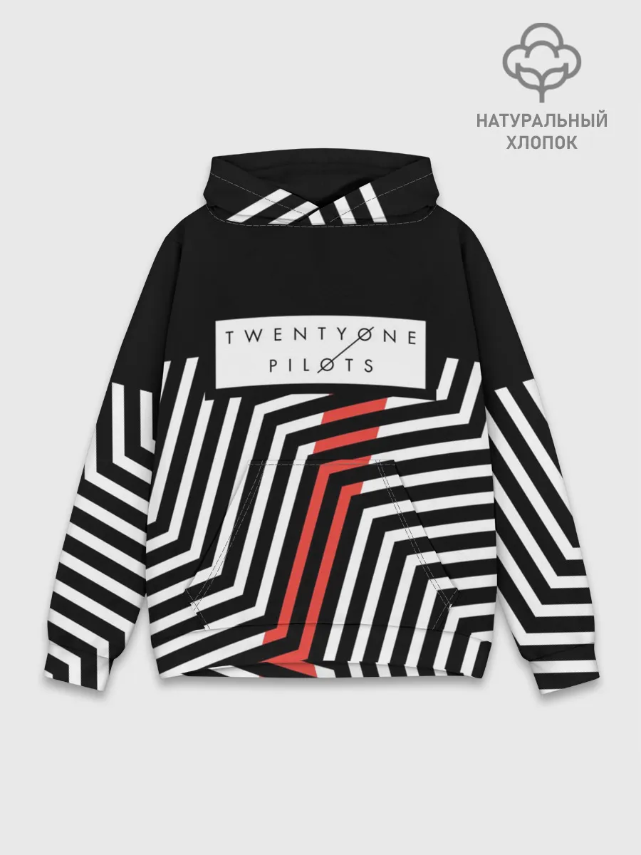 Худи мужской база хлопок / Twenty One Pilots - Blurryface