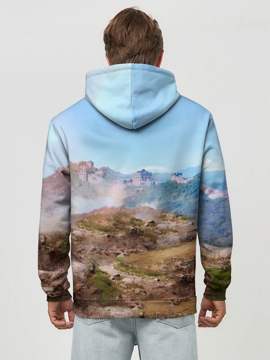 Худи мужской база хлопок / Танки