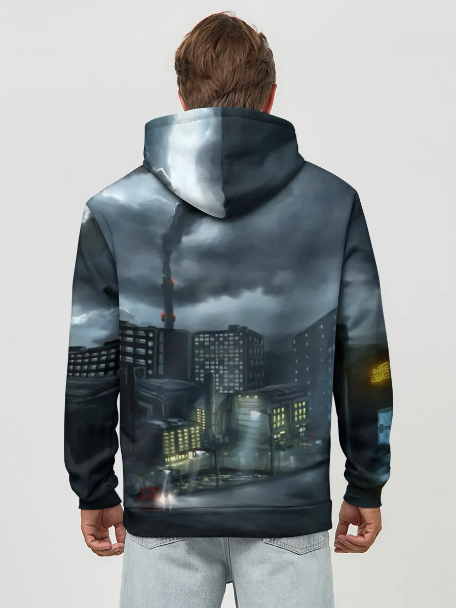 Худи мужской база хлопок / Метро: Исход