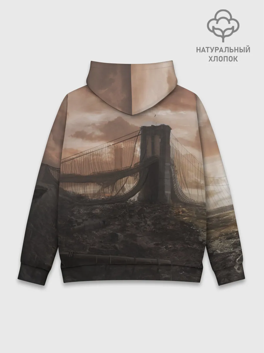 Худи мужской база хлопок / Метро: Исход