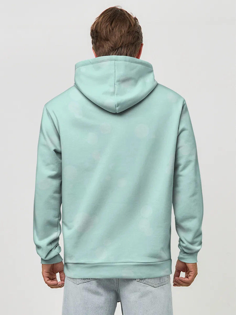 Худи мужской база хлопок / Мопсы