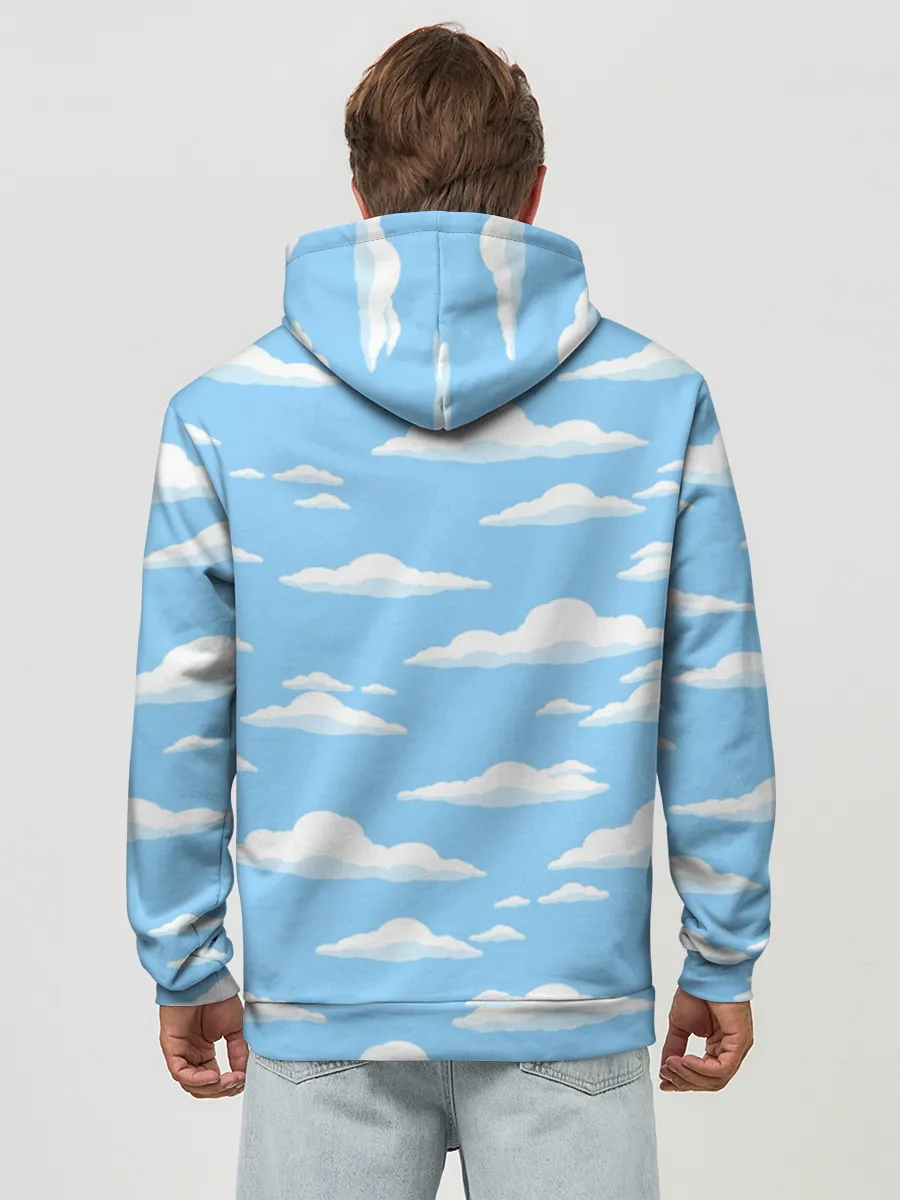 Худи мужской база хлопок / Слишком Милый