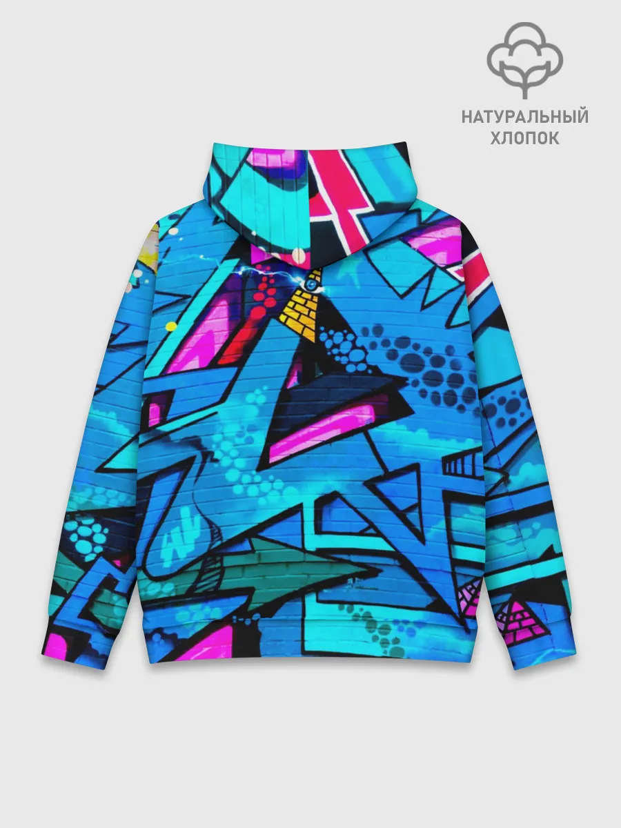 Худи мужской база хлопок / GRAFFITY