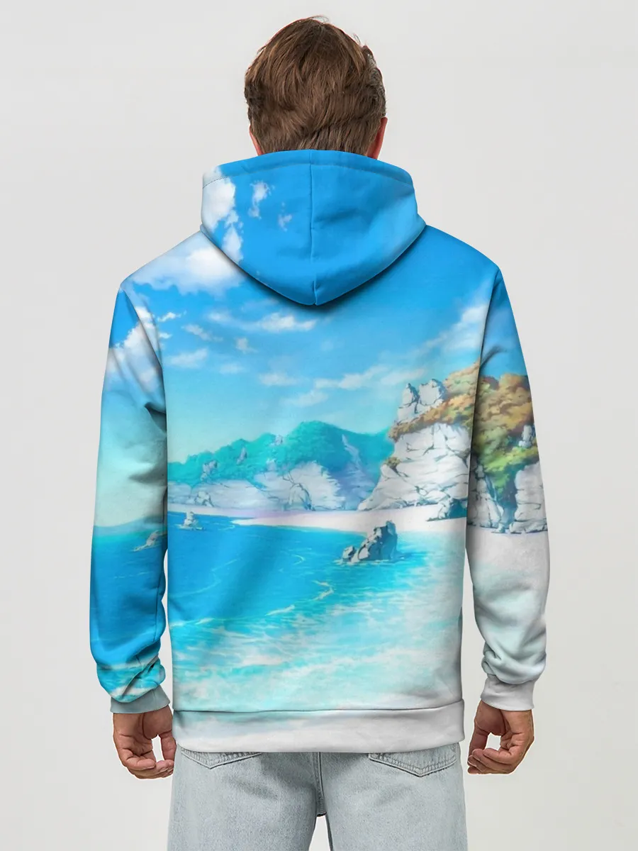 Худи мужской база хлопок / Anime