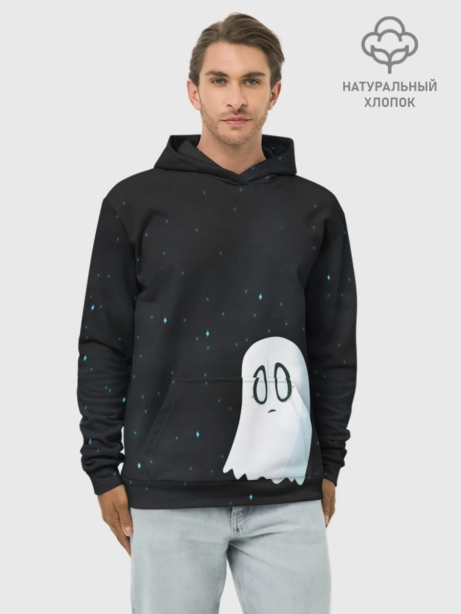 Худи мужской база хлопок / A Lonely Ghost