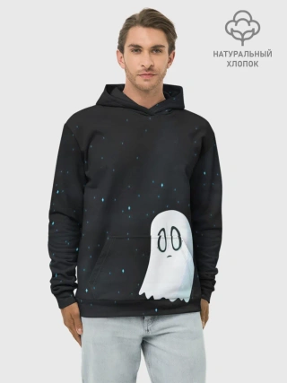 Худи мужской база хлопок / A Lonely Ghost