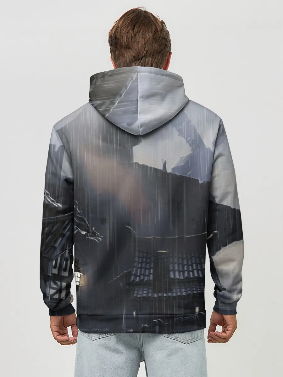 Худи мужской база хлопок / The Witcher 3: Wild Hunt