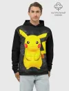 Худи мужской база хлопок / Покемон Пикачу