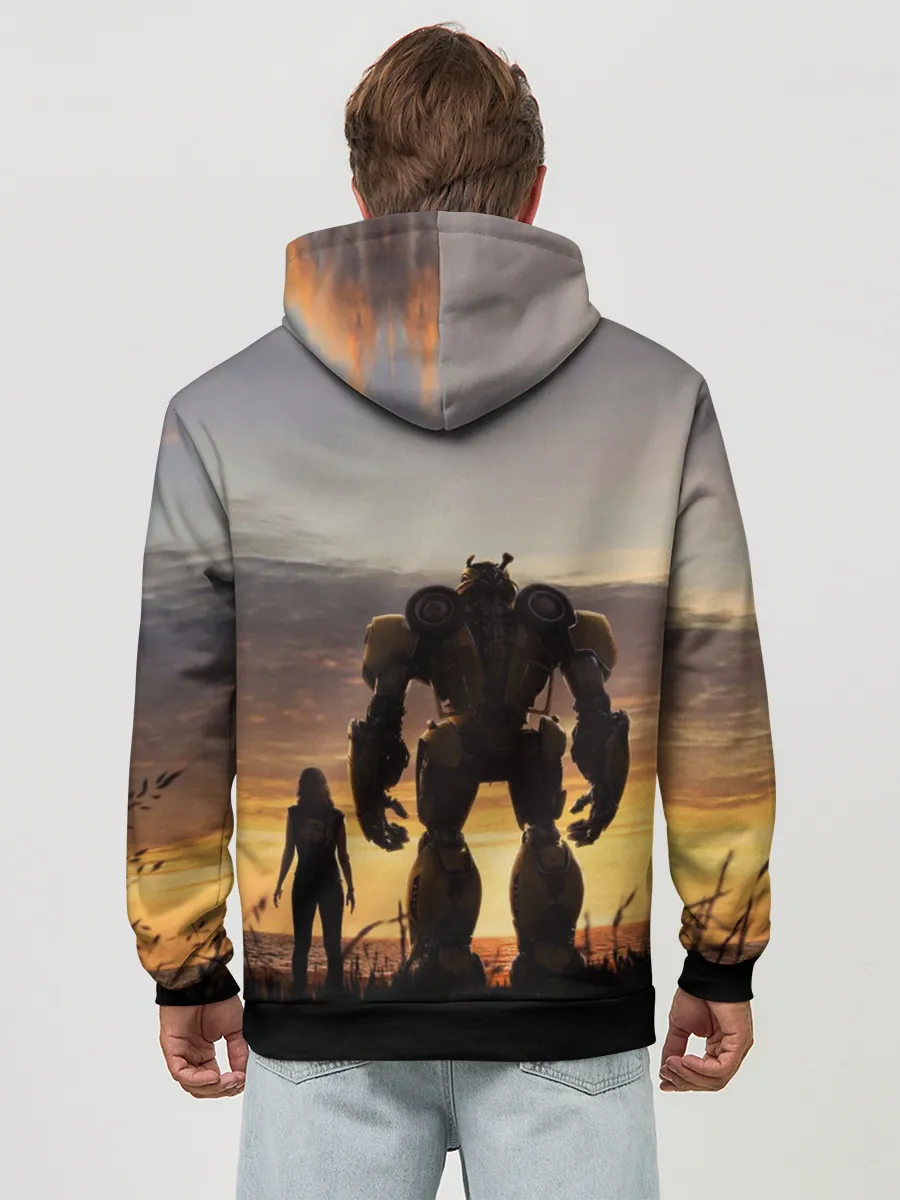 Худи мужской база хлопок / BUMBLEBEE