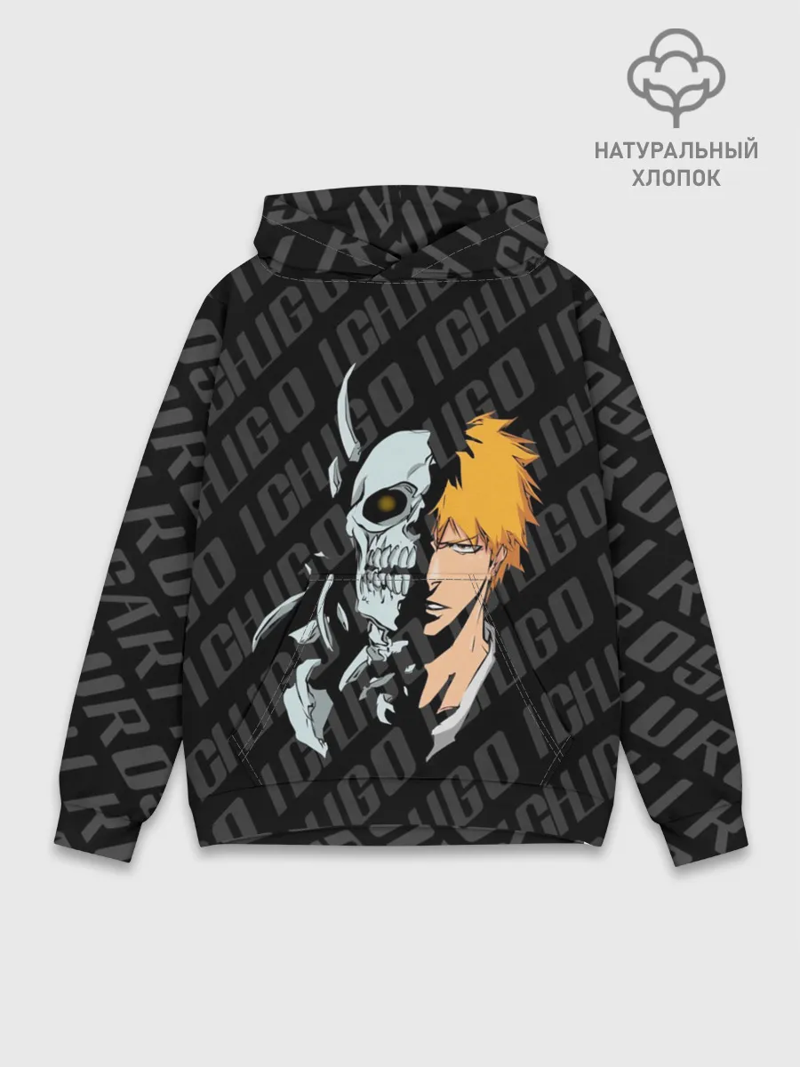 Худи мужской база хлопок / Куросаки Ичиго