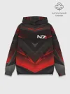 Худи мужской база хлопок / MASS EFFECT N7