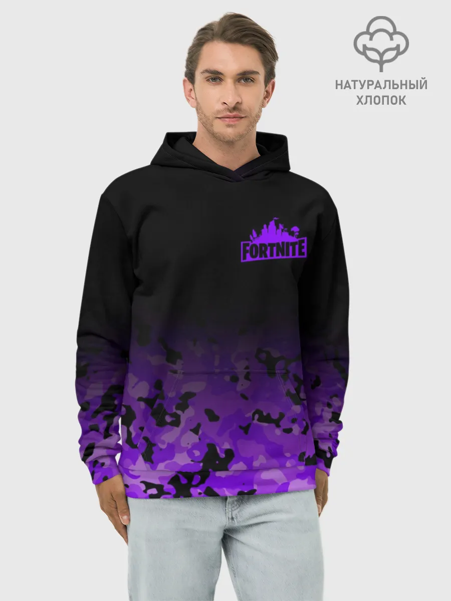 Худи мужской база хлопок / Fortnite