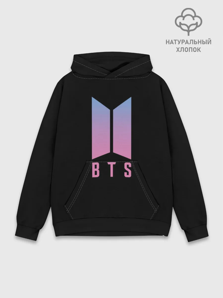 Худи мужской база хлопок / BTS Suga