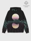 Худи мужской база хлопок / Retro Wave
