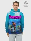 Худи мужской база хлопок / Fortnite повозка