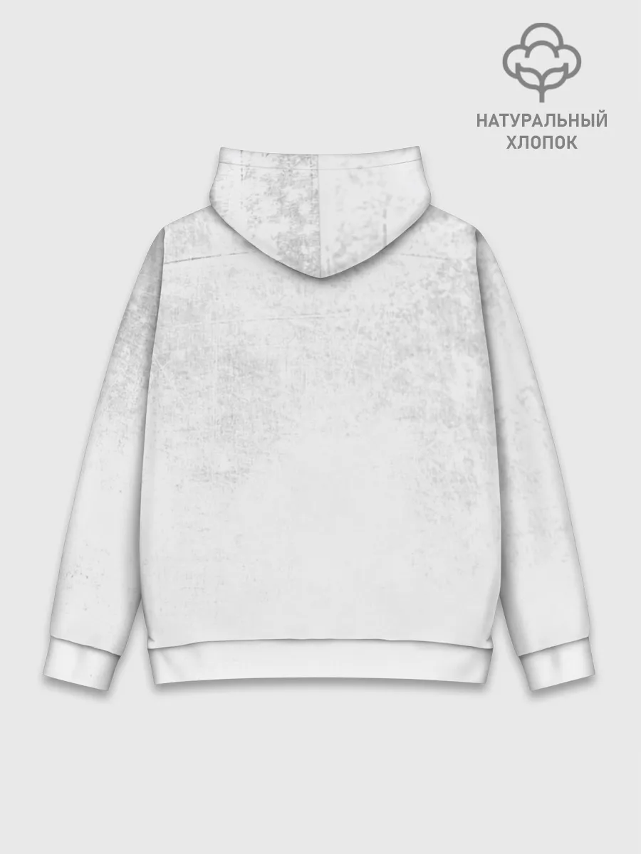 Худи мужской база хлопок / Иероглиф БЕЗДОМНЫЙ БОГ