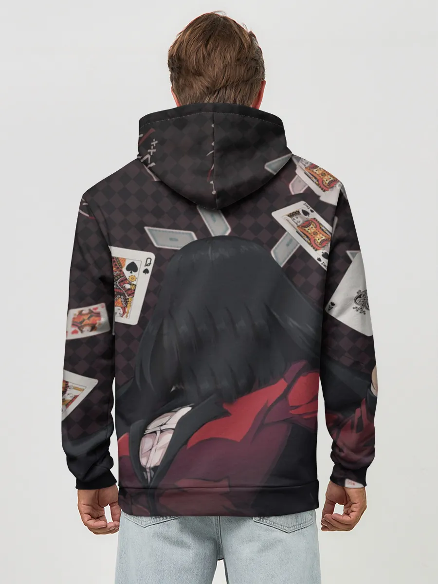 Худи мужской база хлопок / kakegurui yumeko карты