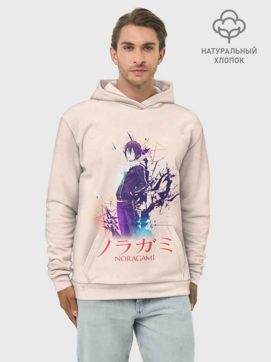 Худи мужской база хлопок / Ято из аниме БЕЗДОМНЫЙ БОГ