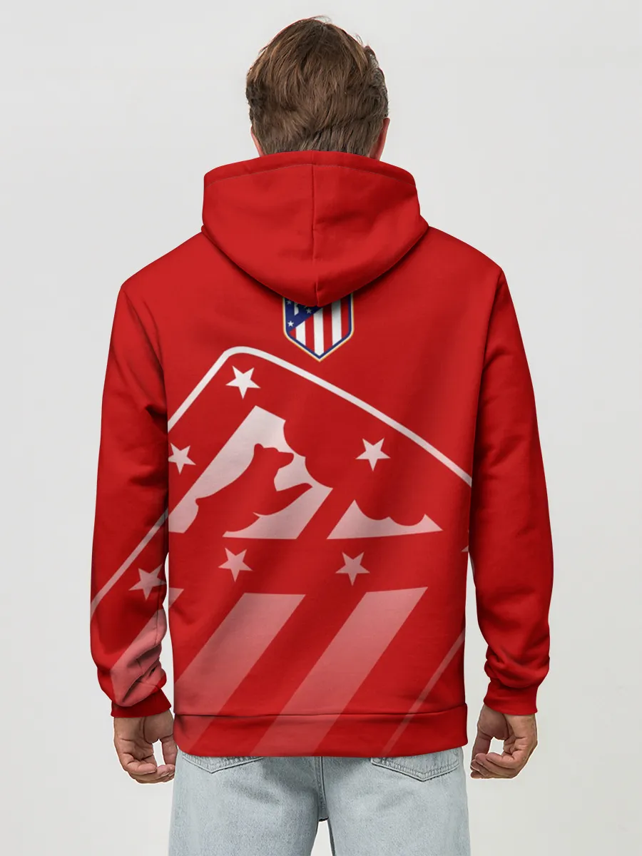 Худи мужской база хлопок / Атлетико Мадрид