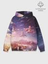 Худи мужской база хлопок / Фантастический закат