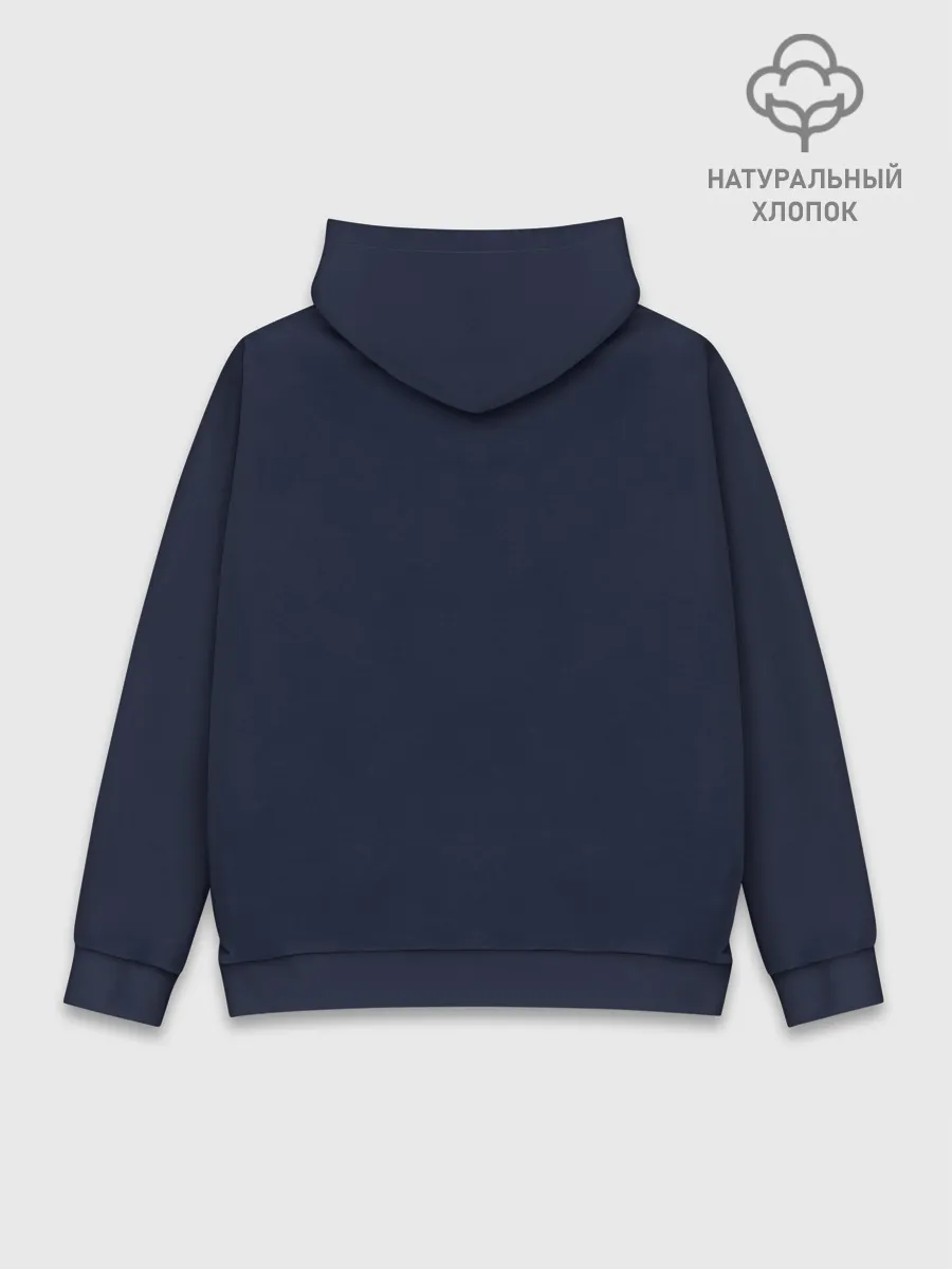 Худи мужской база хлопок / Внутри Меня Котики