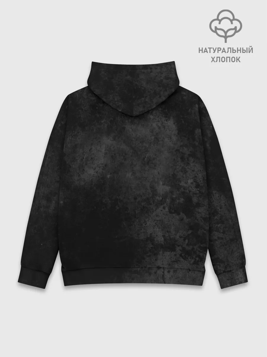 Худи мужской база хлопок / PUBG брызги красок