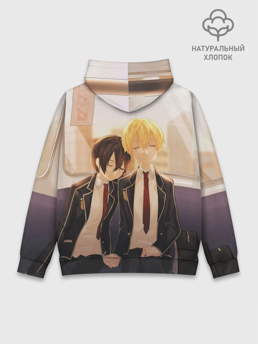 Худи мужской база хлопок / Мастера меча