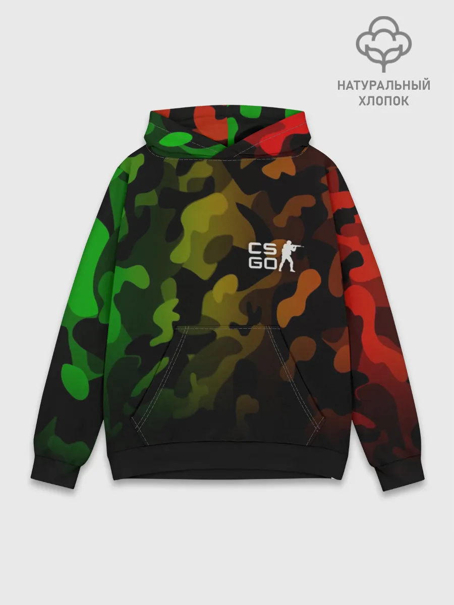 Худи мужской база хлопок / CS GO
