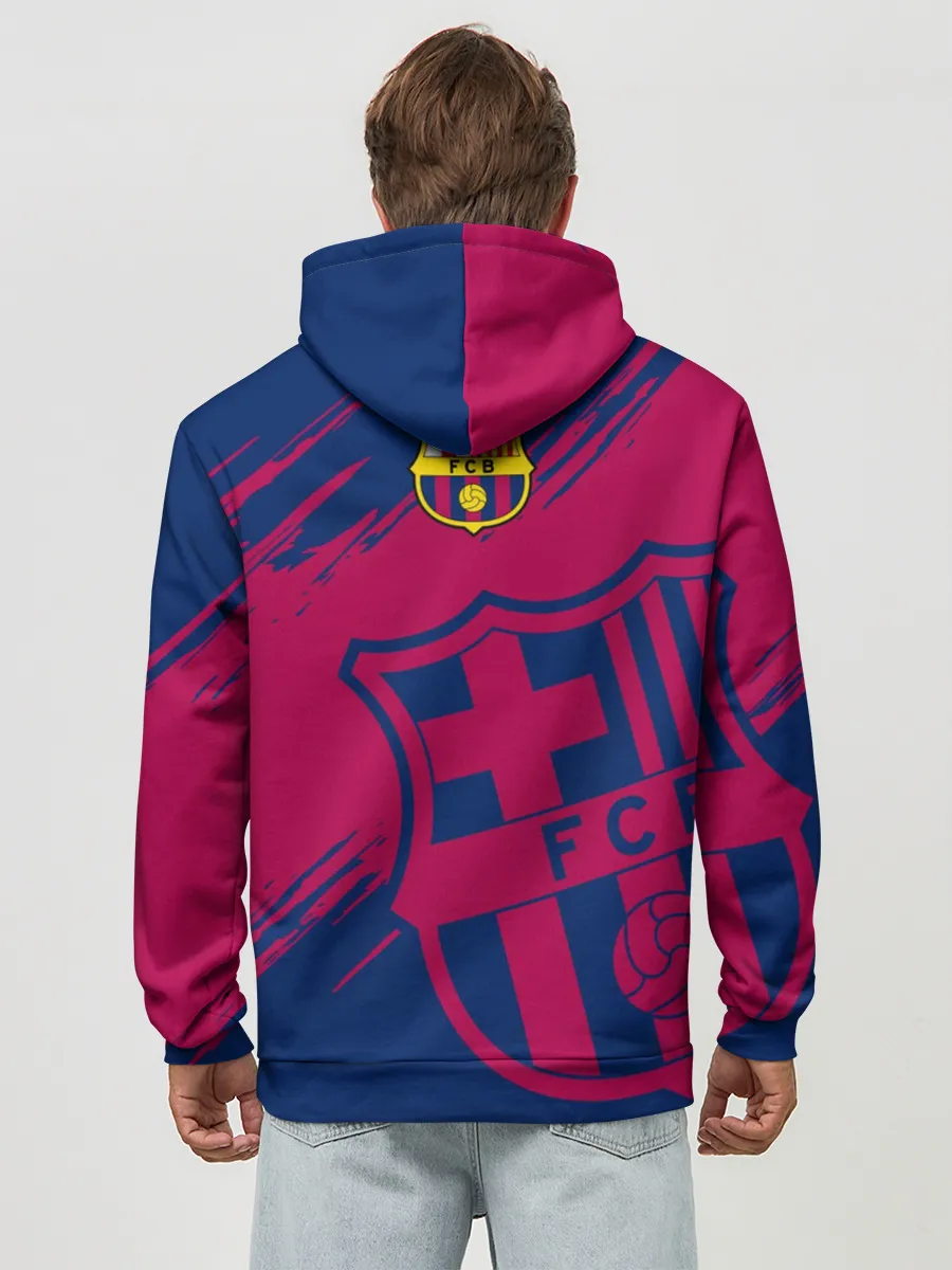 Худи мужской база хлопок / Барселона