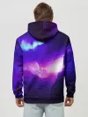 Худи мужской база хлопок / Космическое сияние